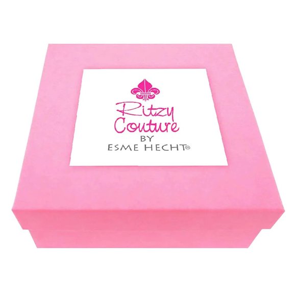 Sparkling Winter Snowflake Drope Earrings Ritzy Couture DeLuxe-Fine Silver Plate - Picture 7 of 7